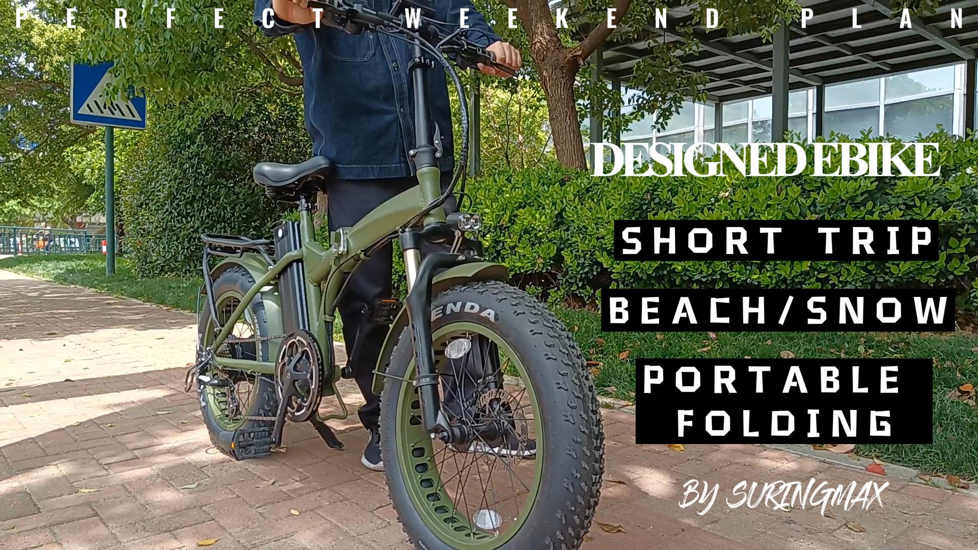 20" Electric Foldable Fat Bike